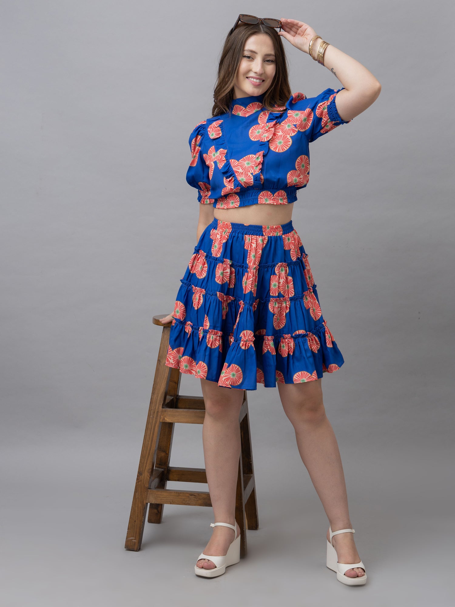 andmary アンドマリー Chuchu flare mini skirt M ANDMARY】Chuchu flare mini skirt