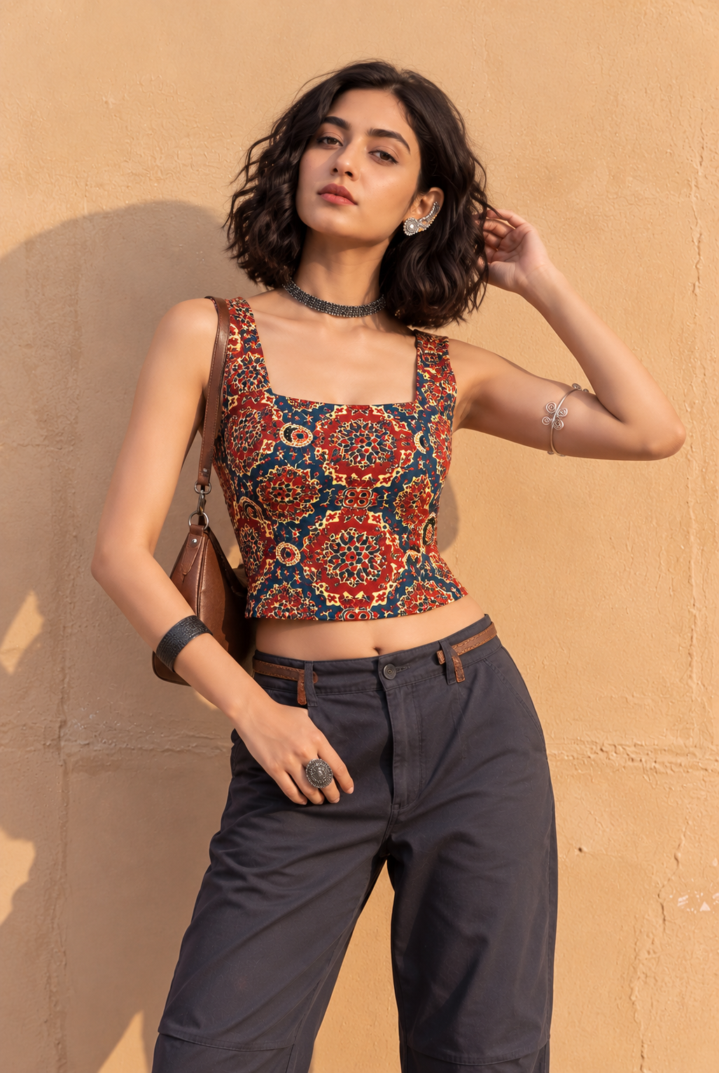 Amara Print Ethnic Top